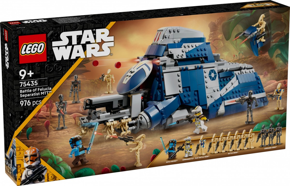 Klocki Star Wars 75435 Transporter MTT Separatystów z bitwy o Felucję