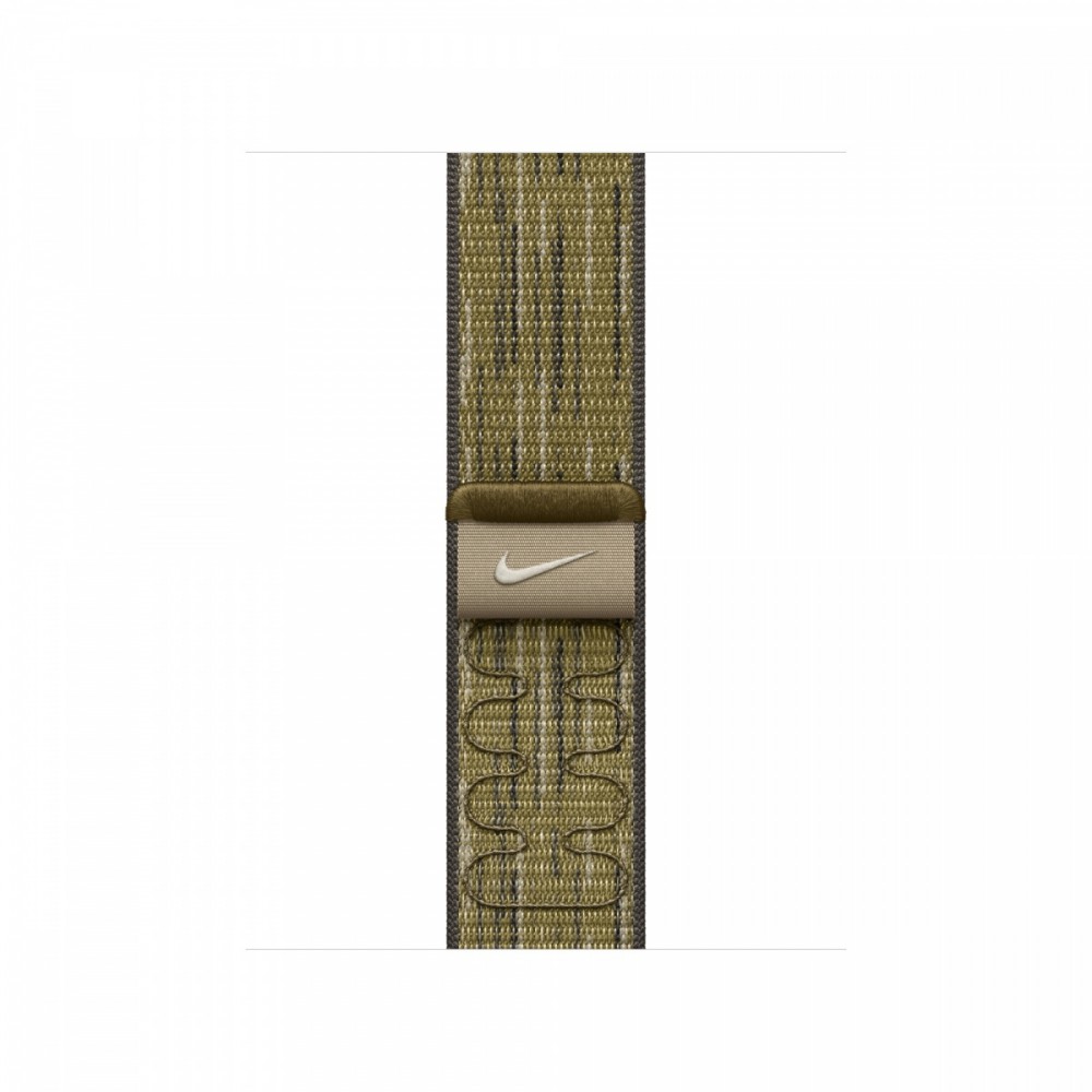 Opaska sportowa Nike w kolorze zielonym/szarym do koperty 42 mm