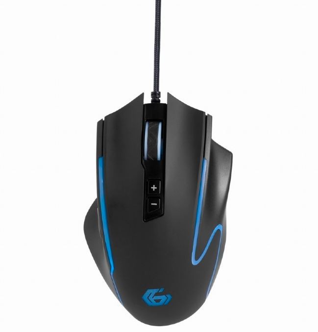 Mysz przewodowa RAGNAR RX300 laserowa RGB 12000 DPI 