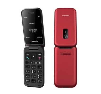 Telefon komórkowy 4G KX-TF600EXR czerwony