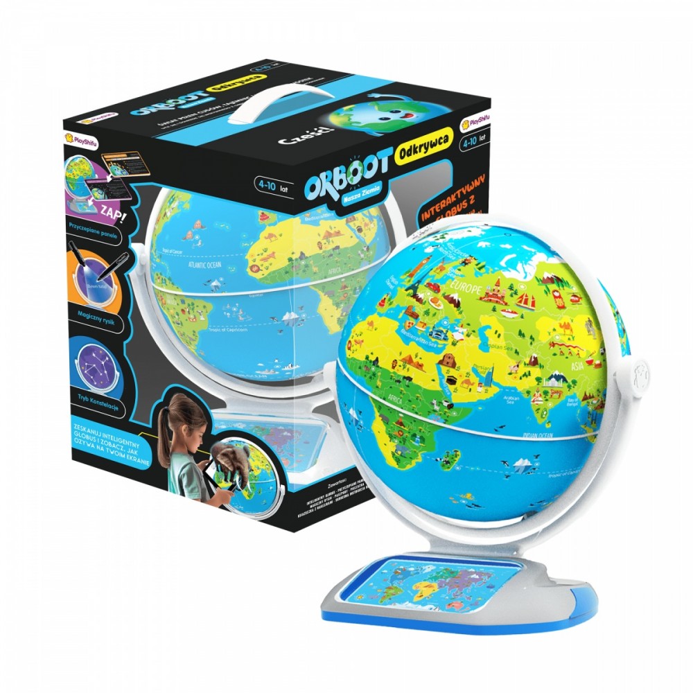 Globus odkrywca Playshifu Orboot Explorer