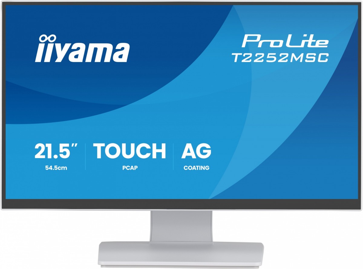 Monitor 22 cale T2252MSC-W2AG 10 PKT. POJ,IPS,HDMI,DP,2x1W,7H,2xUSB,  AG-(Anti Glare) 