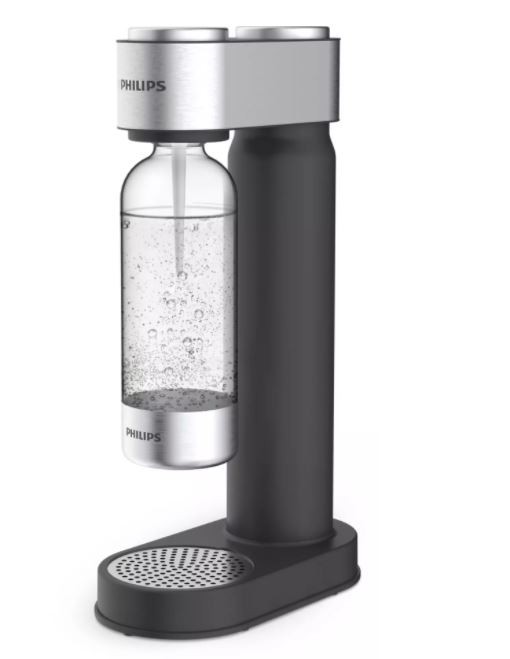Saturator do wody inox czarny      ADD4902BK/10