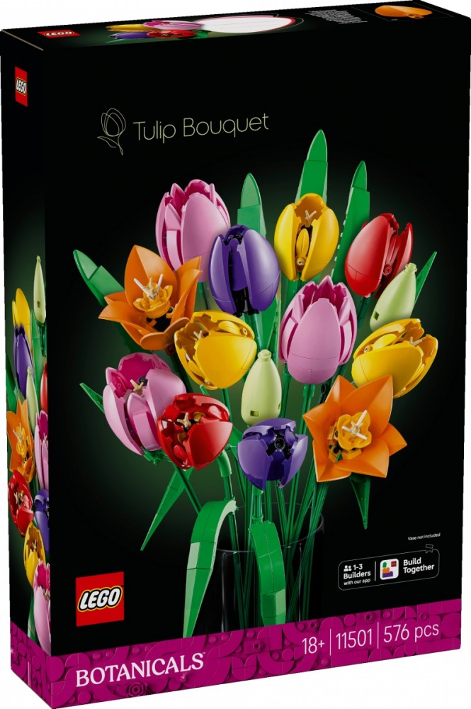 Klocki Botanicals 11501 Bukiet tulipanów