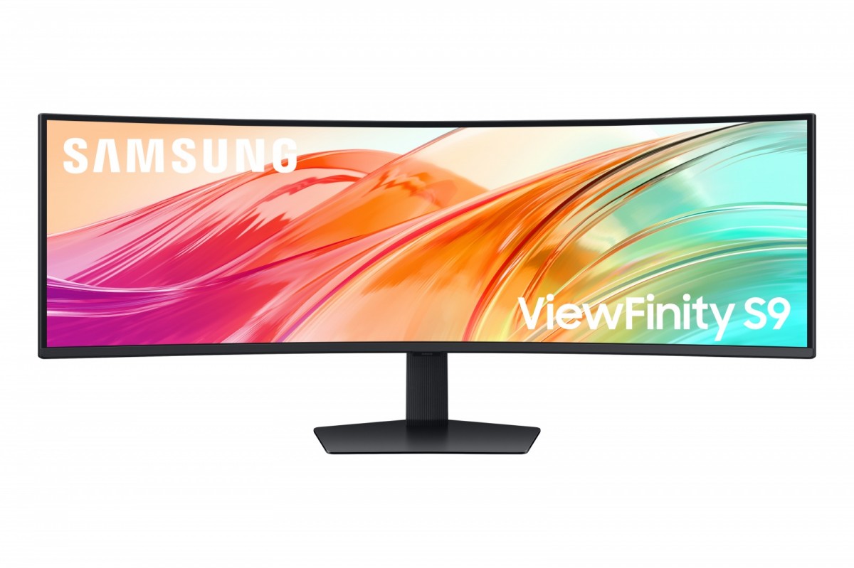 Monitor 49 cali ViewFinity S95UF VA 5120x1440 DQHD 32:9 2xHDMI 1xDP 1xUSB-C 1xUSB-B 3xUSB-A 5ms 120Hz zakrzywiony głośniki 3YOn-site (LS49F950UAUXEN)