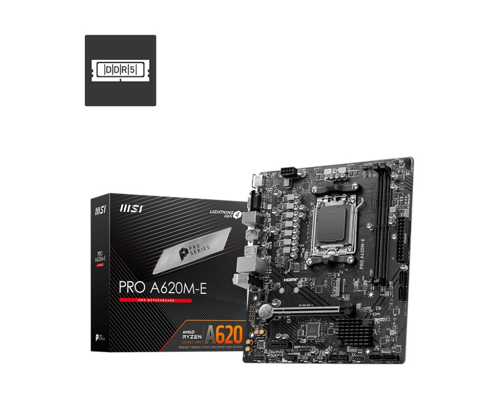 Płyta główna PRO A620M-E AM5 2DDR5 HDMI/M2 mATX 