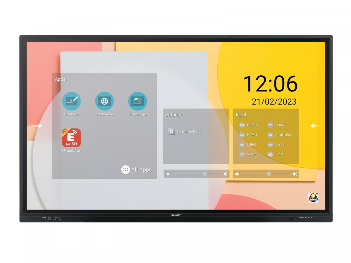 Monitor PN-LC752 75 cali UHD 350cd/m2 20 touch points 