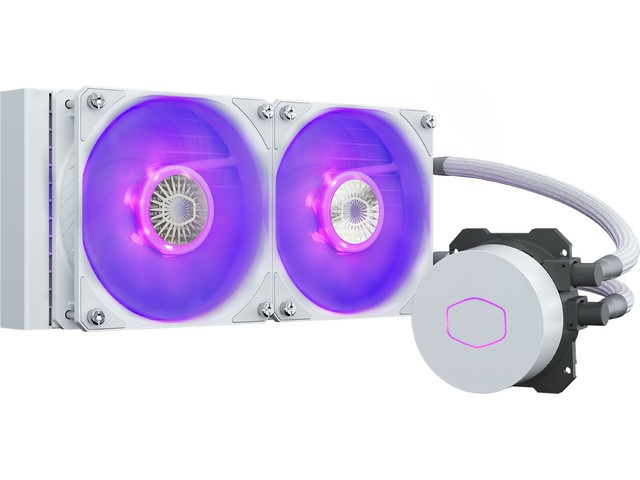 Chłodzenie wodne MasterLiquid Lite ML240L RGB V2 białe 