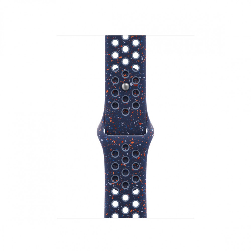 Pasek sportowy Nike w kolorze Blue Ribbon do koperty 42 mm - rozmiar S/M