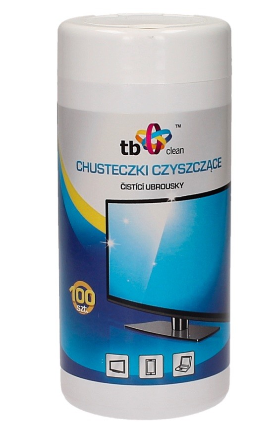 Clean Chusteczki nasączone 100 sztuk tuba 