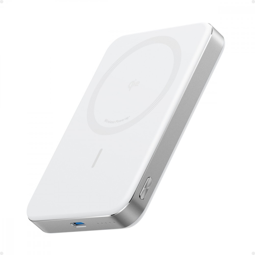 Powerbank indukcyjny MagGo 10000mAh biały