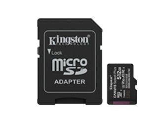 Karta pamięci microSD 512GB Canvas Select+ G3 150MB/s Adapter 