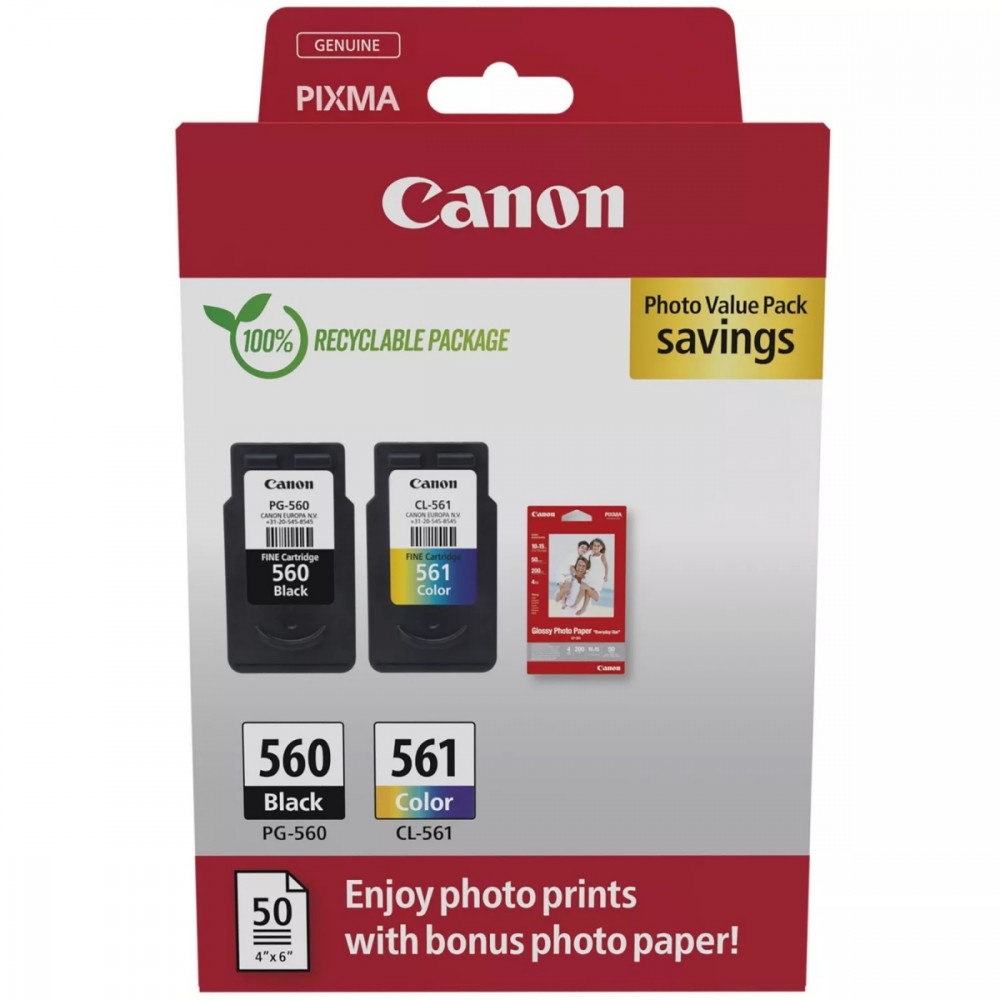 Tusz PG-560/CL-561 Photo Value 3713C008 