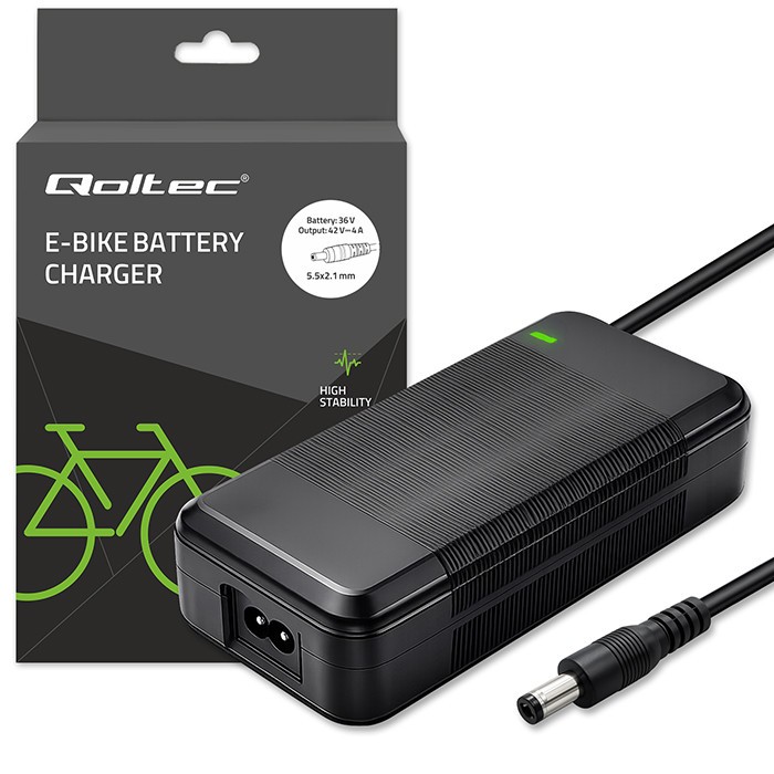 Ładowarka do roweru skutera elektrycznego 36V | 42V | 4A | 5.5*2.1 + kabel zasilający 