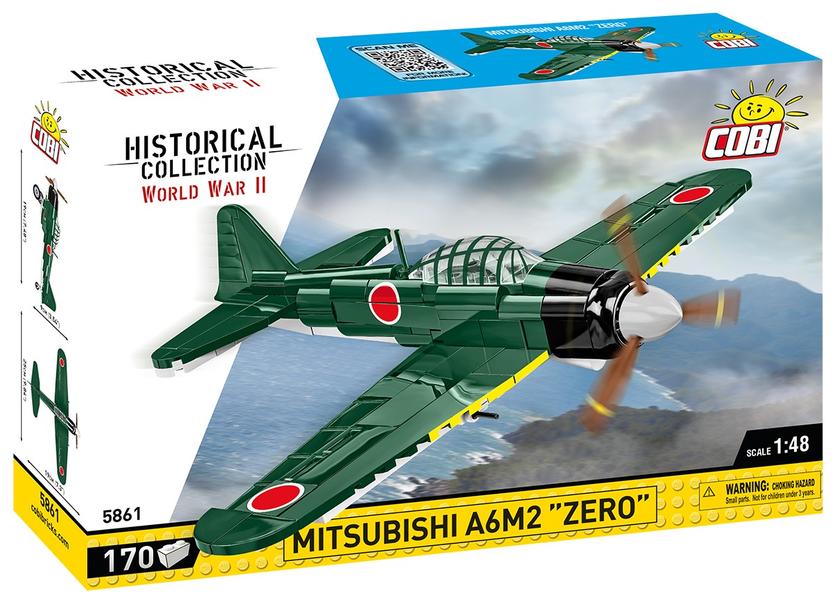 Klocki Mitsubishi A6M2 Zero 