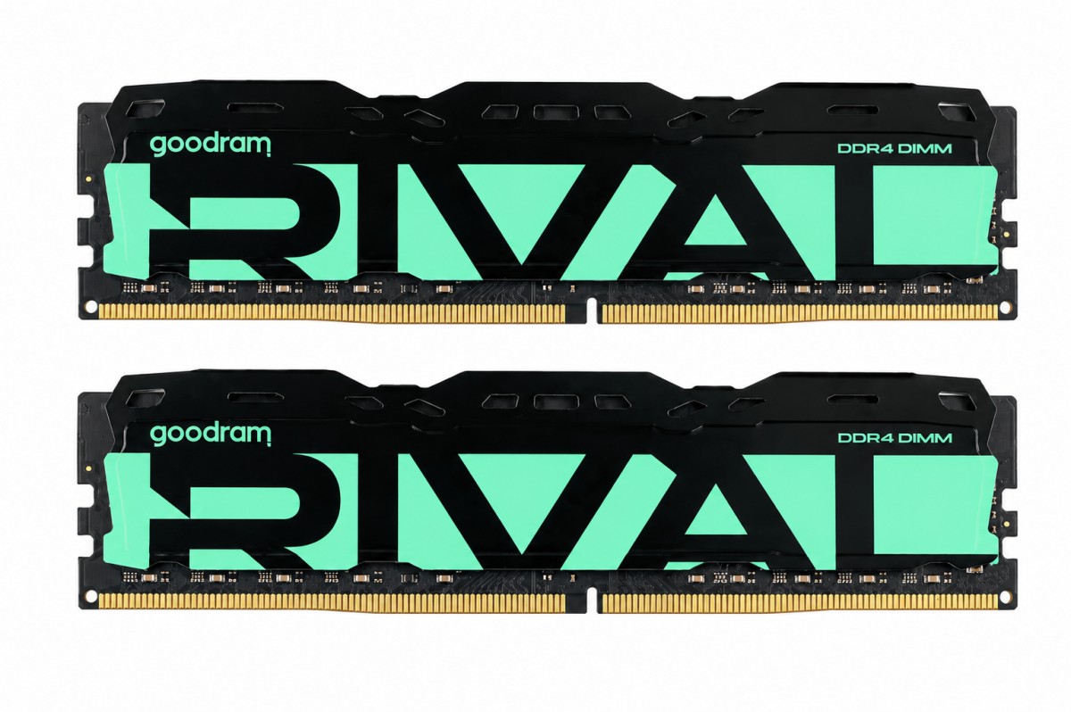 Pamięć do PC DDR4 Rival Radiant 16GB (2*8)/3200 CL16 zielona