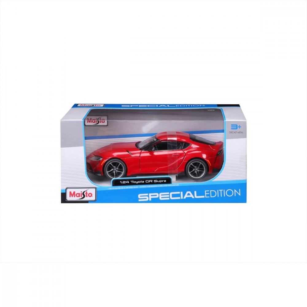 Model Toyota GR Supra czerwony 1/24 