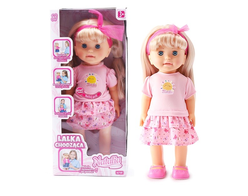 Lalka Natalia chodząca 40 cm