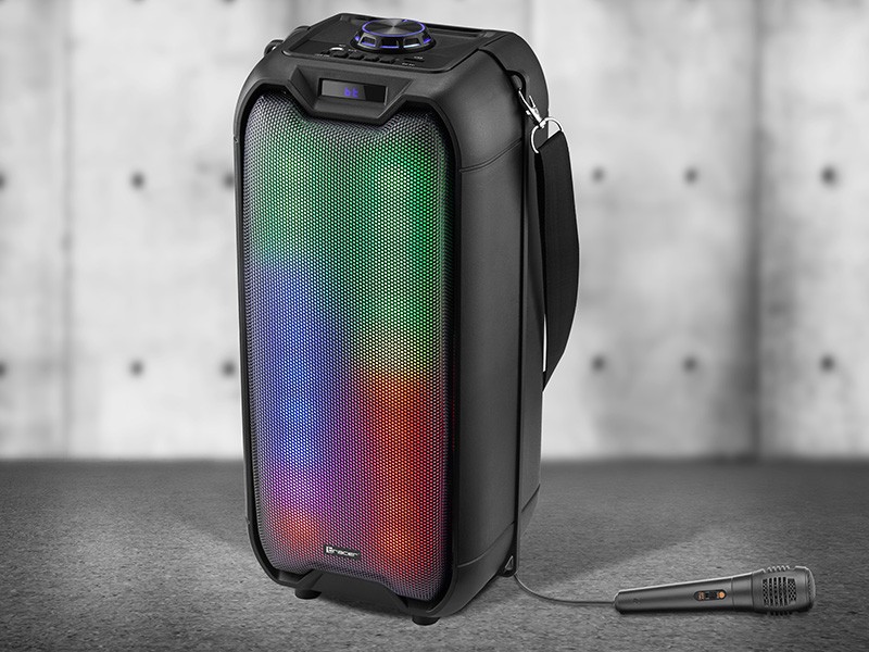 Głośnik Tower LED TWS Bluetooth 