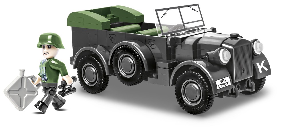 185 elementów 1937 Horch 901 kfz.15