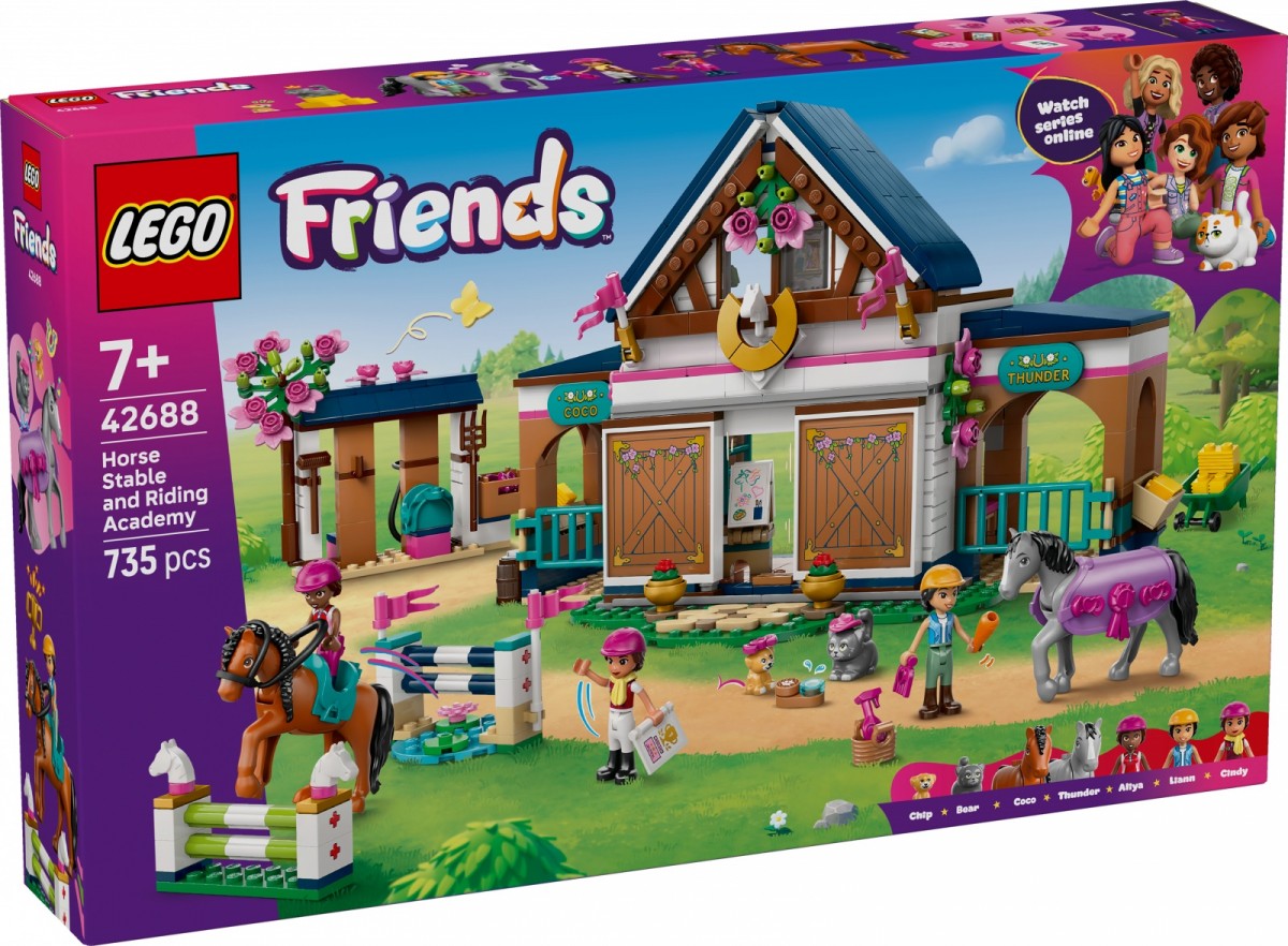 Klocki Friends 42688 Stadnina i szkółka jeździecka