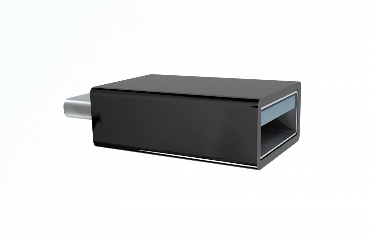 Adapter USB Typ-C męski do USB-A żeński 