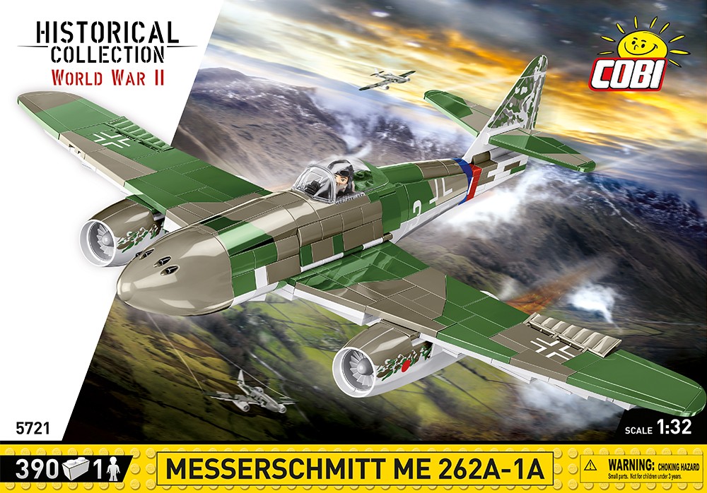 Klocki Messerschmitt Me262 A-1a 