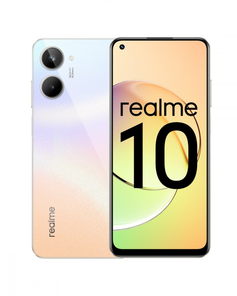 Smartfon realme 10 128GB 8GB Clash White RMX3630 