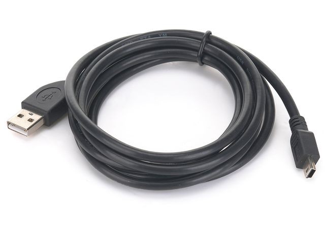 Kabel USB mini AM-BM5P 2.0 (Canon) 1,8m czarny 