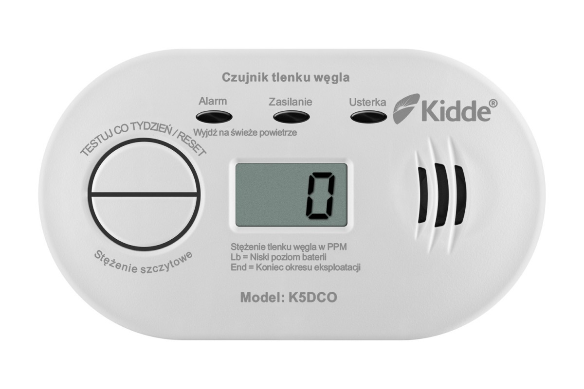 Czujnik czadu z wyświetlaczem K5DCO