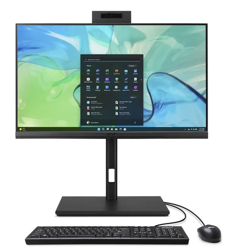 Komputer Veriton Vero Z All-in-One VVZ4724GT 23.8 cala IPS i5-14400/16GB/512GB/W11PRO , 3 Years on Site 