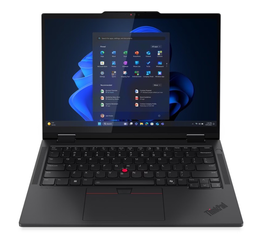 Ultrabook ThinkPad T14s 2in1 G1 21R30040PB W11Pro ULT5 225U/16GB/512GB/INT/14.0 WUXGA/Touch/Black/3YRS Premier Support + CO2 Offset 