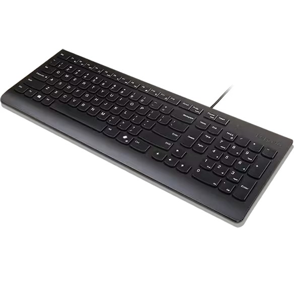 Klawiatura przewodowa Essential czarna US English 4Y41R64633 
