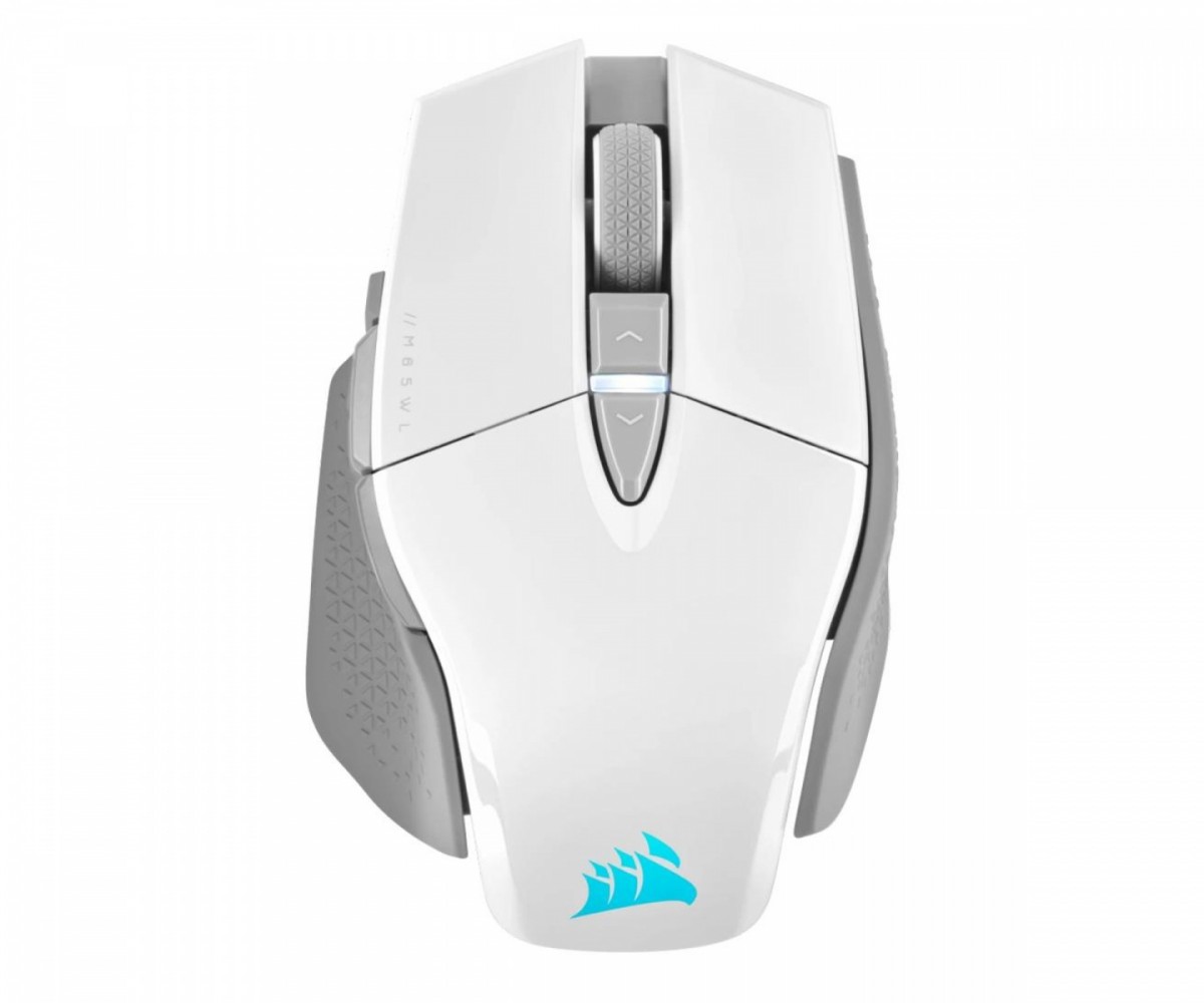Myszka bezprzewodowa M65 Ultra biała RGB 