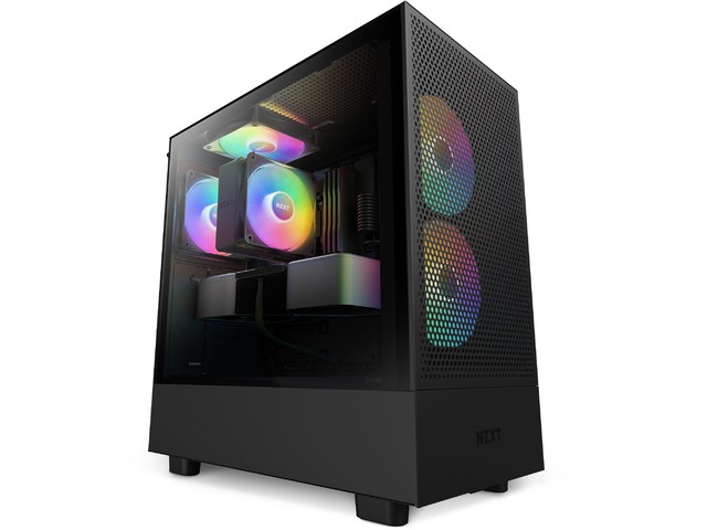 Obudowa H5 Flow RGB z oknem Czarna 