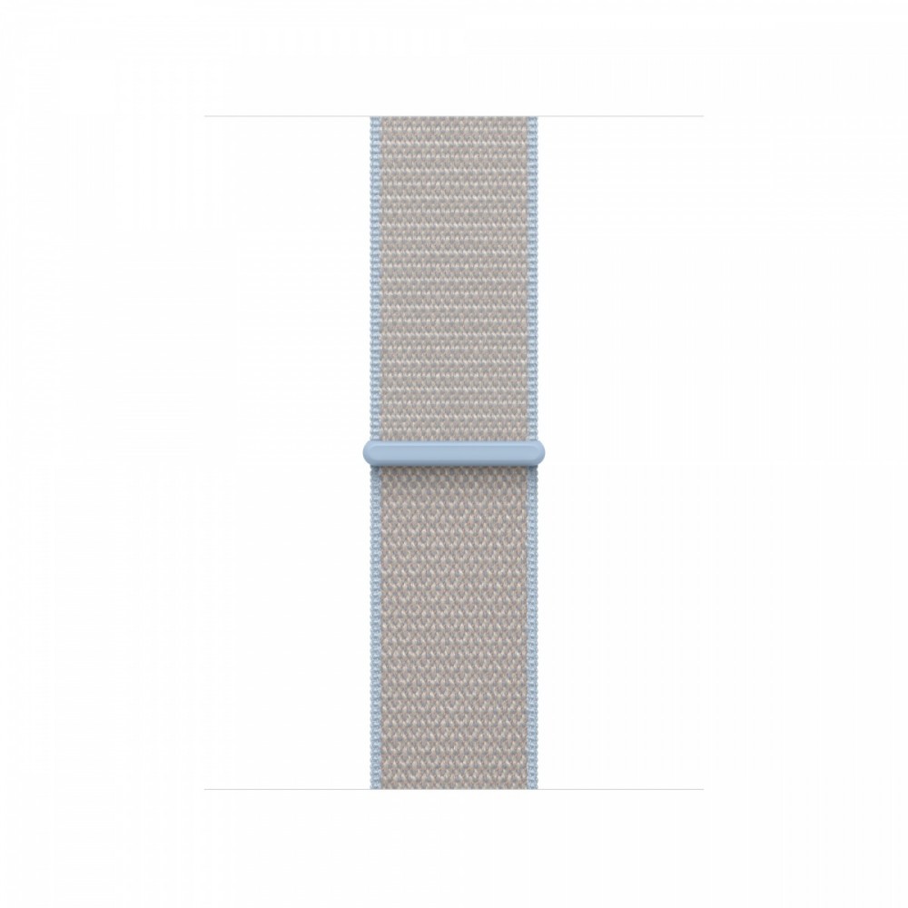 Opaska sportowa w kolorze mlecznego błękitu do koperty 42 mm