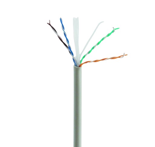Kabel CAT6 UTP LAN (premium CCA), drut, Eca, 305 m