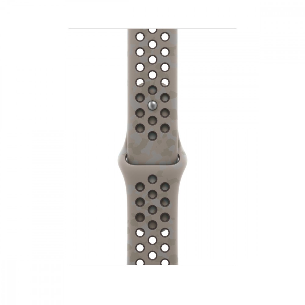 Pasek sportowy Nike w kolorze betonowej szarości do koperty 46 mm - rozmiar S/M