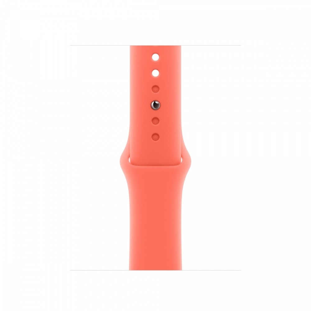 Pasek sportowy w kolorze mandarynkowym do koperty 42 mm - rozmiar S/M