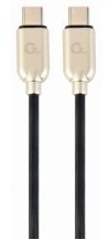 Kabel PowerDelivery USB C M/M 60W 1m czarny 