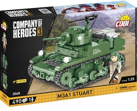 Klocki M3A1 Stuart 