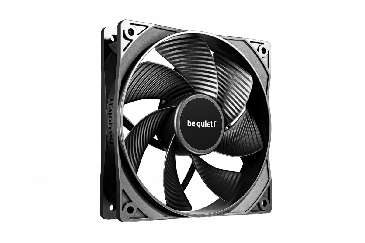 Wentylator Pure Wings 3 120mm PWM Reverse 3pack Black 