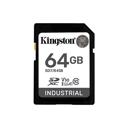 Karta pamięci SD 64GB Industrial C10 UHS-I U3 V30 A1 pSLC 