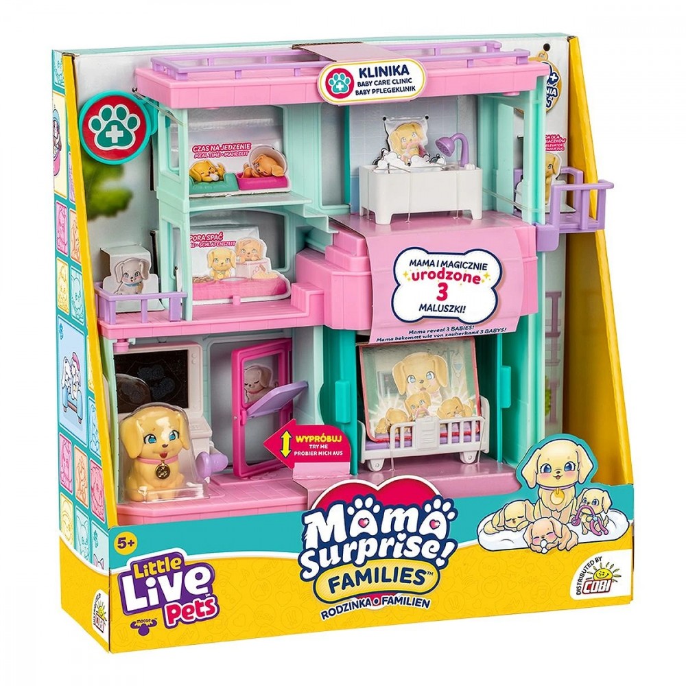 Zestaw Little Live Pets Families - Klinika