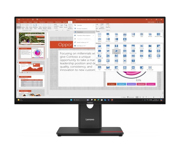 Monitor ThinkVision T27-40 27 cali 64A5MAT6EU 