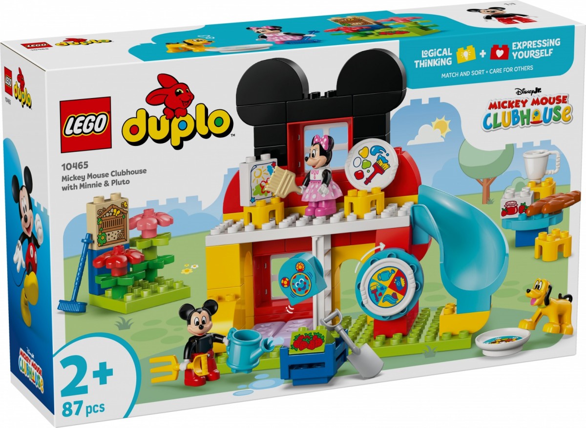 Klocki DUPLO Disney 10465 Klub Myszki Miki z Minnie i Pluto 