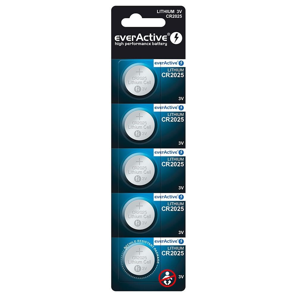 Bateria litowa CR2025 blister 5 szt. 