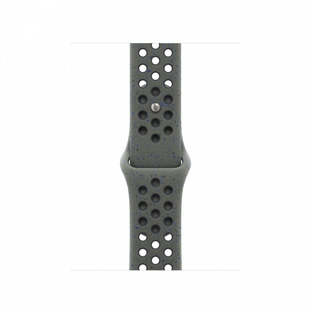 Pasek sportowy Nike w kolorze cargo khaki do koperty 40 mm - rozmiar S/M
