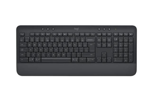 Klawiatura bezprzewodowa Signature K650 grafitowa US 