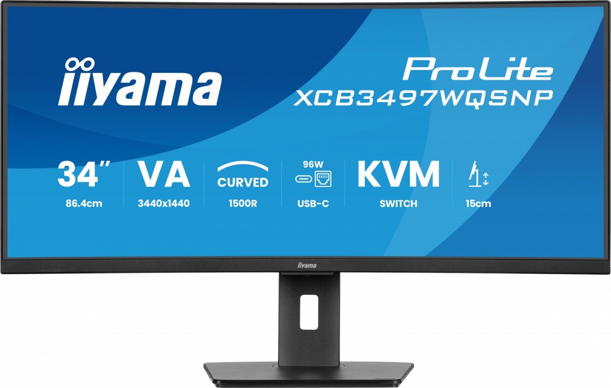 Monitor 34 cale XCB3497WQSNP-B1 + Norton Small Business card 250G PL